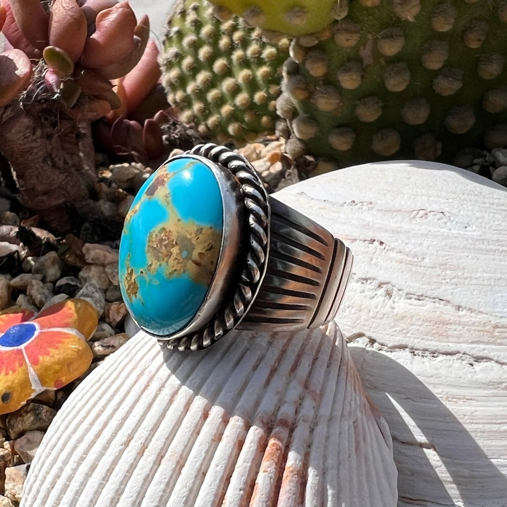 Native Turquoise Ring - image 2